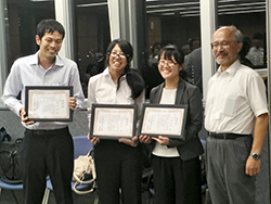 河野真知さん（連合農学研究科3年）、日本環境毒性学会発表会で若手奨励賞を受賞　小山次朗名誉教授、日本環境毒性学会功労賞を受賞