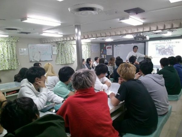 かごしま丸が宮崎大学の学生を対象とした共同利用乗船実習を実施しました