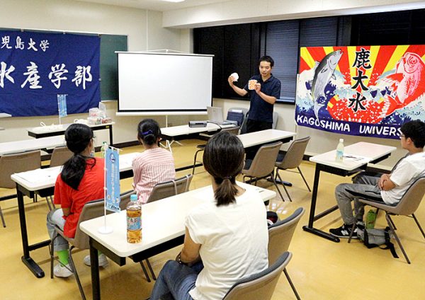 鹿大理工学研究科学部技術部主催の第１５１回地域連携活動　「ものづくり体験教室２０２５」に水産学部技術部が参加しました