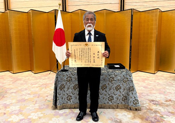 令和８年度「防災功労者総理大臣表彰」を西水産学部長が受賞